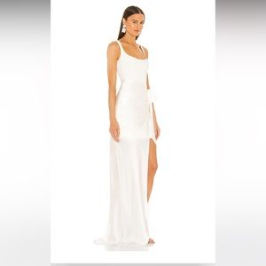 Cinq A Sept White Marian Gown (worn once)